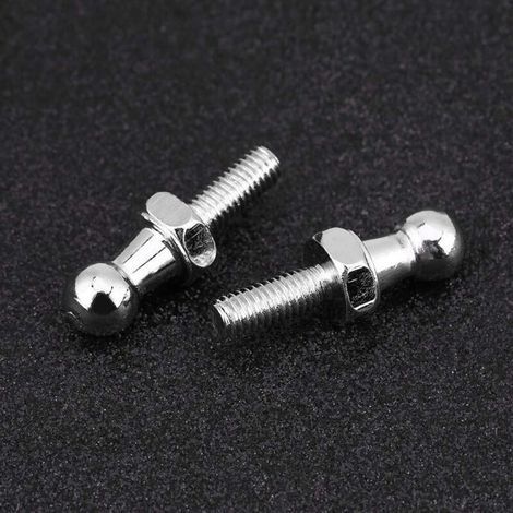 Kofferraum-Gasdruckfeder-Kugelgelenk, 2-teiliges Kugelbolzen-Set M6 für PKW-Gasdruckfedern, Kugelgelenk-Endkappe, Gasdruckfeder 600 N (1/5)