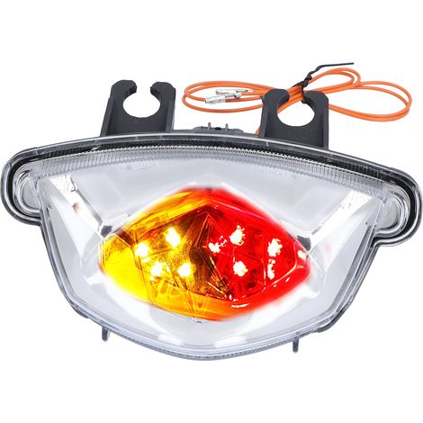 Feu Arrière Moto Complet Clignotants Position LED Transparent Compatible SUZUKI GSX-S1000 2015-2020 (1/5)