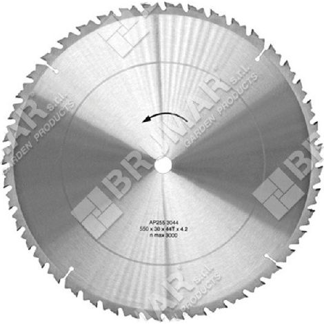 Hoja circular diámetro 600 mm para sierras de mesa COMPATIBLE - 008429
