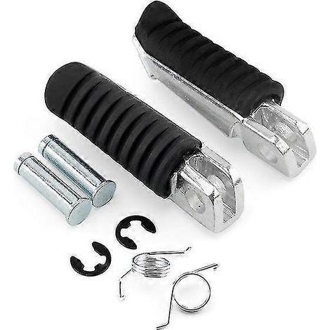 Für Kawasaki Ninja 250, 400, 650, 1000, Z1000SX, Z750, ER6F, ZX6R, ZX12R: Fußrasten-Set aus Gummi für Motorradpedale (1/5)