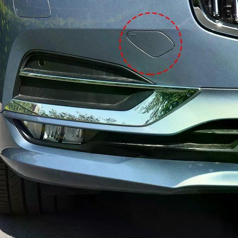 Copertura gancio traino paraurti anteriore, occhiello di traino per accessori VOLVO S90 V90 2017 2018 2019 39839818 31333227 Lato destro passeggero (1/5)