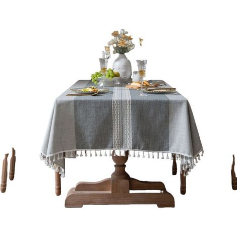 Mantel rectangular de alta calidad con diseño minimalista, au