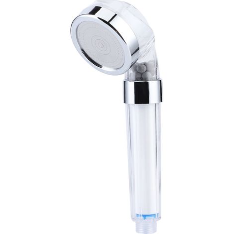 Druckbeaufschlagte Handbrause mit negativen Ionen, tragbarer Duschkopf für das Badezimmer, Hydromassagedüse, 1-teiliges Set (1/5)