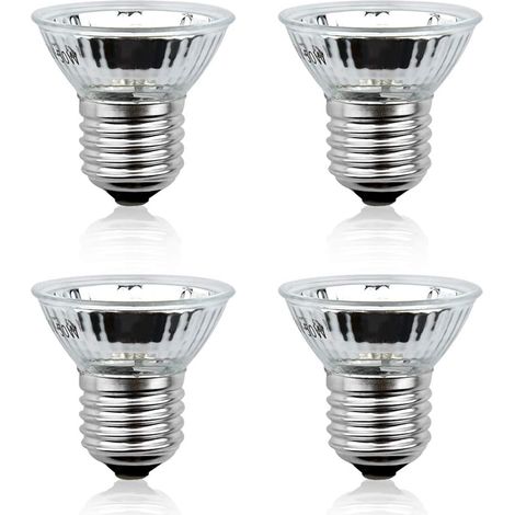 Lot de 4 ampoules solaires chauffantes UVA+UVB 50W dimmables E26/E27, 220V, 2700K (1/5)