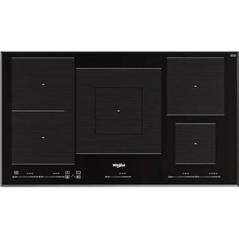 Placa inducción Whirlpool WT 1090 BA negro 90 cm 10800 W