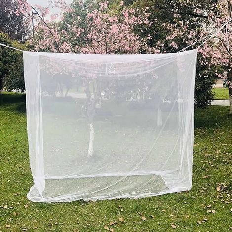 Mosquitero de viaje para exteriores extragrande: portátil y fácil de transportar, que proporciona tranquilidad y protección.