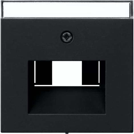 Gira Abdeckung sw BSF UAE/IAE+Netzwerk 0284005 (1/2)