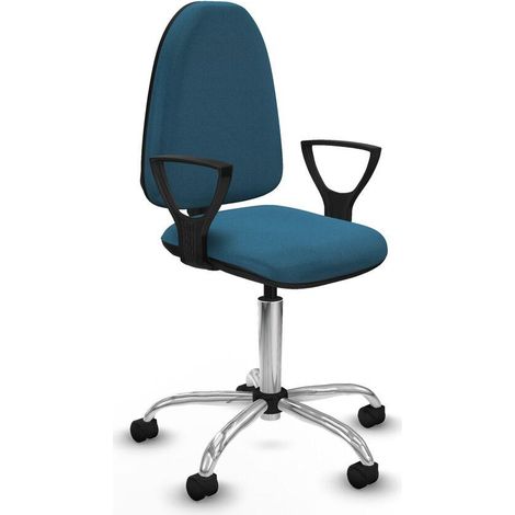 Piqueras y Crespo Aýna chaise bureau vert pétrole confortable (1/3)