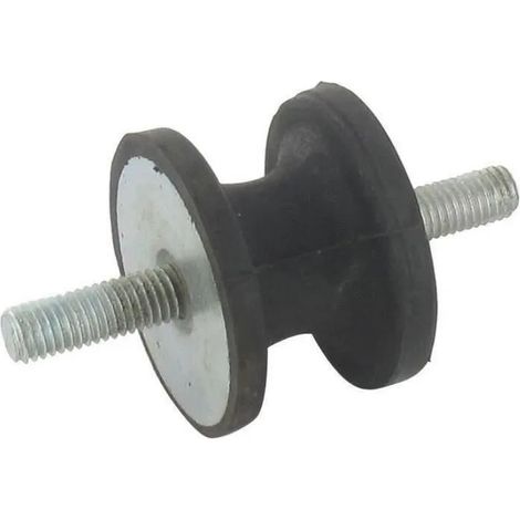Silent Bloc Universal Modelo Diabolo - ø: 40mm, L: 30mm, Rosca: M8, Longitud de Rosca: 19mm