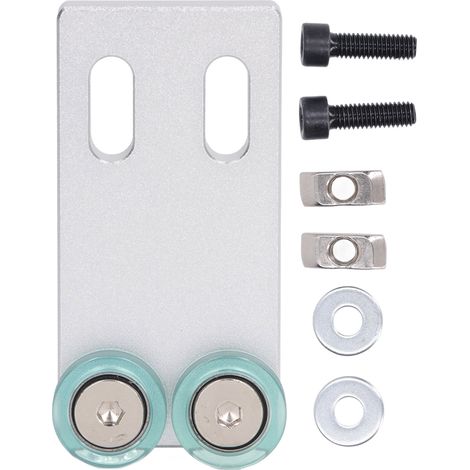 Schmale Plattenhilfsrolle 4,3 cm, Feinkantenführungszubehör für automatische Bandanleimmaschine, Satz mit 2 Rollen. (1/5)