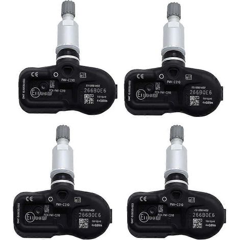 4 capteurs de pression de pneus TPMS pour voiture 42607-30071 pour Toyota Avalon, Lexus CT, ES, GS, GX, IS, LC, LS, LX et NX