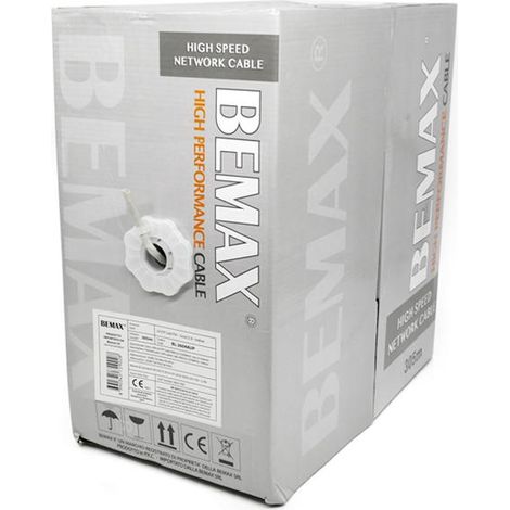 CAVO CAT6 UTP 305MT 20% RAME  BEMAX (1/3)