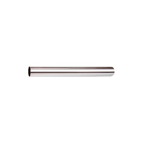 CANOTTO LISCIO IN OTTONE CROMATO- - ø mm.30 lunghezza cm.20 - 10 pezzi