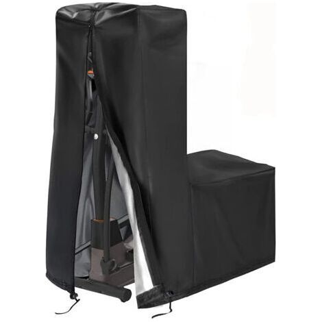 Housse Velo Elliptique Extérieur/Intérieur Imperméable Accessoire Bache Protection Intégral 181x74x165cm Couverture Cross trainer