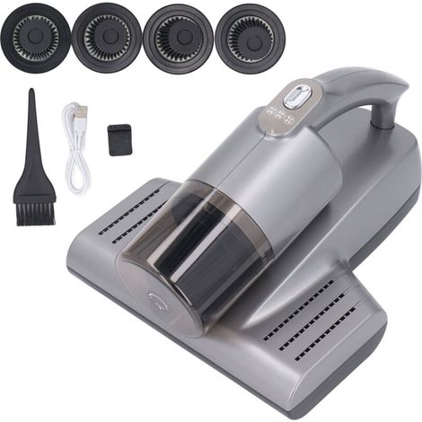 Aspirateur à matelas sans fil, aspiration 15kpa, 57000 tr/min, avec lumière UV C et ultrasons, pour lit et canapé (1/5)