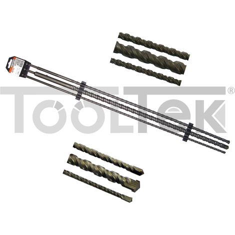 PUNTE PER TRAPANO SDS-PLUS PER MURO 3pz 750mm (1/2)