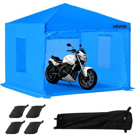 Tenda per Cabina di Verniciatura a Spruzzo Portatile 293x293x181 (1/5)