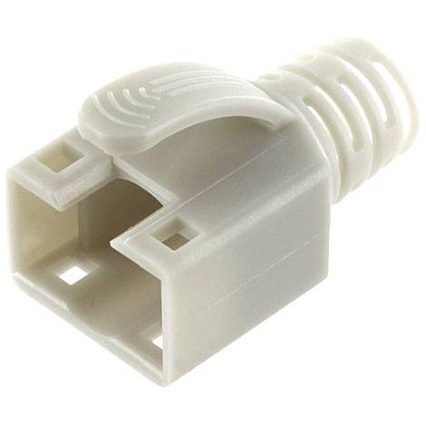 econ connect KSC6AGR Protection anti-courbure pour fiche Cat.6a gris KSC6AGR Protection anti-pliure gris 1 pc(s) C879552 (1/3)