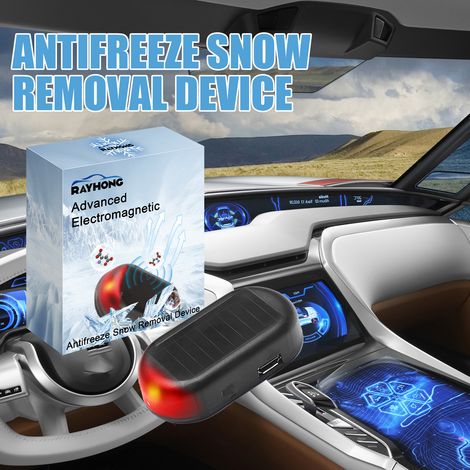 Dispositif antigel antigel pour vitres de voiture, protection contre le givrage et la neige en hiver – 1 pièce (1/5)