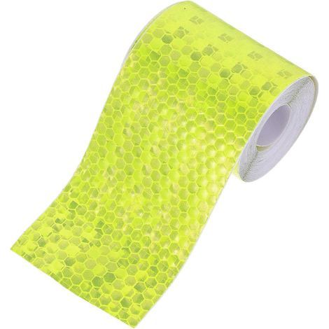 Set mit 4 selbstklebenden, wasserfesten Reflektorstreifen für Fahrzeuge, die optimale Sichtbarkeit bei Nacht gewährleisten. Ideal zur Kennzeichnung und für mehr Sicherheit an Fahrzeugen, Anhängern und (1/3)