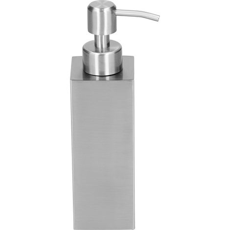 250-ml-Seifenspender mit manueller Druckfunktion in einer Lotionflasche aus Edelstahl 304 für Hotels und Einkaufszentren (1/5)