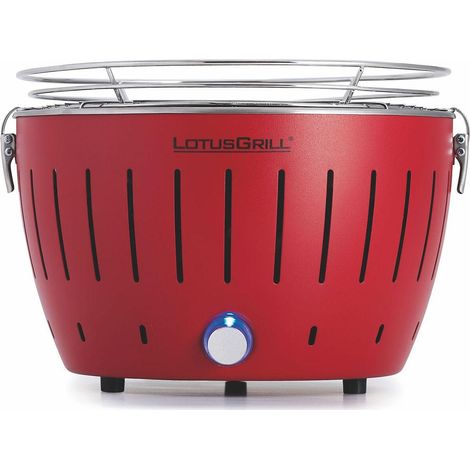 LotusGrill Gril Ă Charbon Rouge Compact 32 cm