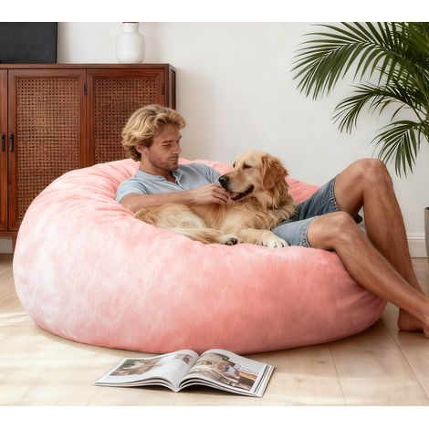 DBC-FENSE Fauteuil bean bag convertible lit - Solution 2-en-1 pour le confort en intérieur