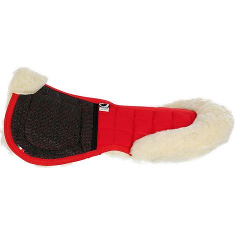 Blu Royal - Sottosella anatomico in cotone e lana vergine con riporto in sympa grip (1/5)