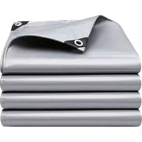 Bâche imperméable et résistante en polyéthylène pour extérieur,épaisseur de 160 g/m²,résistante au Gel et aux UV,pour Jardin,tonnelle,Camping,Meubles,abri de Jardin (1/4)