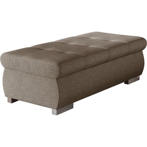 Banco tapizado Comfivo Nitor I, Sicuro 45, 39x60x120cm, Diámetro: 0, Tapiz, Patas: Plástico, 0