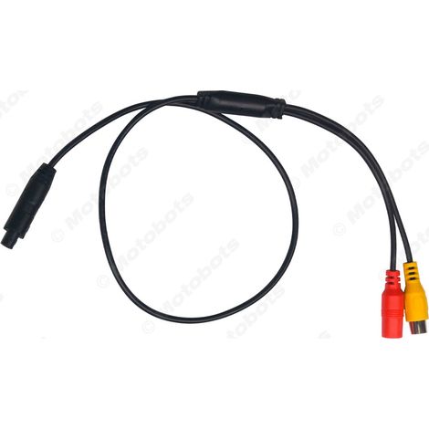 Compatible with BMW 4-pin to AV RCA reversing camera/4-core adapter cable for rearview reversing cable (1/4)