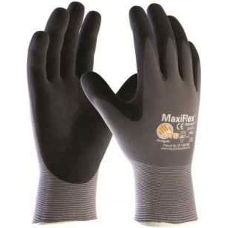 ATG Handschuhe MaxiFlex® Ultimate™ 34-874 Gr.10 grau/schwarz Nyl.m.Nitrilmikroschaum (1/5)