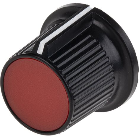 Bouton de potentiomètre RS PRO, Axe de 6.35mm, Diamètre de 21mm, Vis sans tête (1/5)