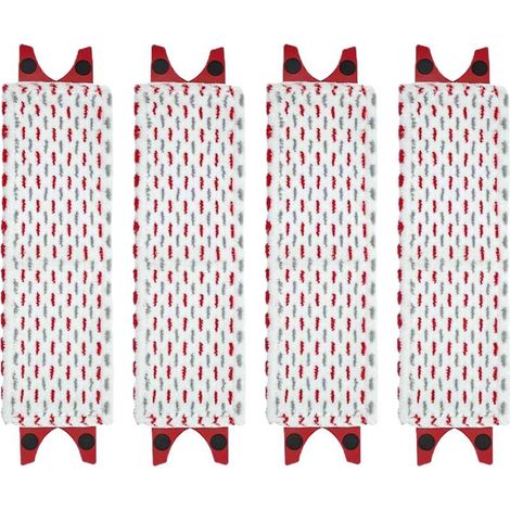 Vileda Recharge Ultramax, Paquet de 2, Convient à Tous Les systèmes de balais à Plat, pour Tous Types de sols, Retire Plus de 99% des bactéries avec Juste de l'eau (1/5)