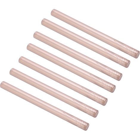 10 Bâtons de Cire à Cacheter Inodores, Dorés Champagne - Pour Correspondance, Invitations et Documents - Pack de 10 (1/5)