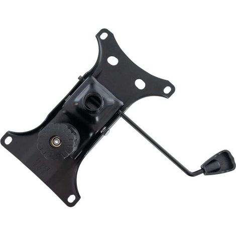 Mécanisme De Contrôle D'inclinaison A Levier I Pièce De Rechange pour Fauteuils Et Chaises De Bureau, Couleur:Noir