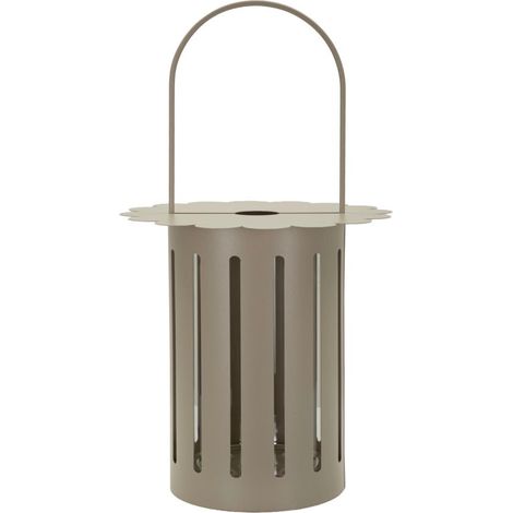 Lanterna Saturno Tortora, Ø24x43 cm (1/5)