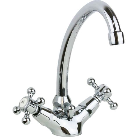 Miscelatore per lavabo Paffoni Viola VLV077CR  Cromo - Viola - Piletta con salterello 1"1/4
