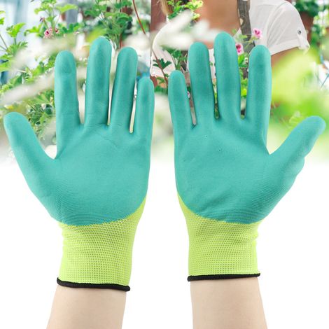 1 paire de gants de travail imperméables et antidérapants pour le jardinage et la manutention (1/5)