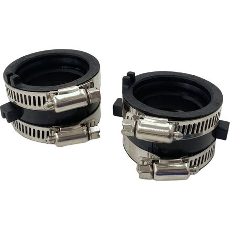 Intake manifold for carburetors of Honda VT600 and VT750 models, rubber carburetor connection--DTEKGAZ