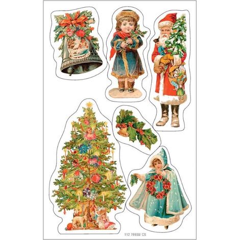 Adesivi natalizi 3 fogli SUSY CARD