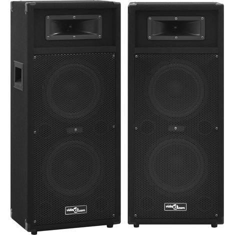 Professionelle HiFi-/Bühnen-Lautsprecher Passiv 2 Stk. 1000 W