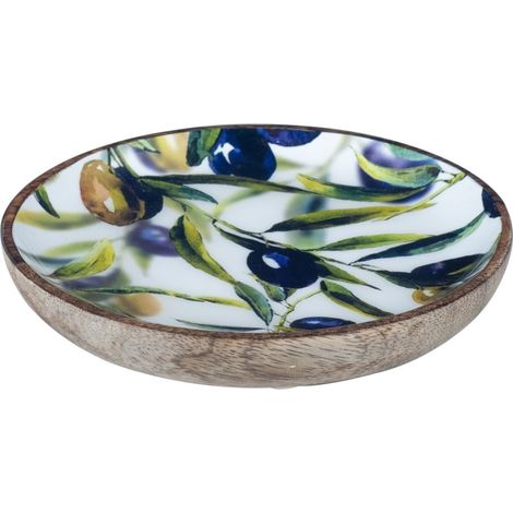 Signes Grimalt Küchengericht  Kleine Olivenschale und Tabletts Multicolored 15x15x2CM 16678