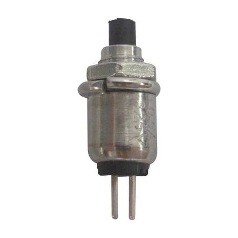 BOUTON POUSSOIR À PRESSION TRU COMPONENTS TC-R13-81A-05BK 1587718 125 V/AC 0.5 A 1 X OFF/(ON) À RAPPEL 1 PC(S)