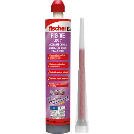 Anclaje químico Fis Ve 300T ml 300 Fischer