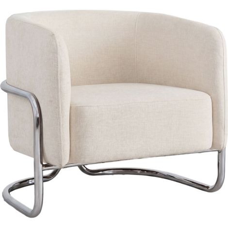 Pack de 2 sillones tapizados y en hierro Zantria SKLUM       