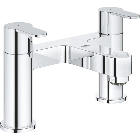 Grohe 25216 BauEdge Two-Handled Deck Mounted Bath Filler Tap