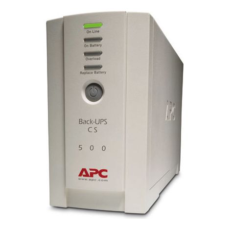 APC Back-UPS gruppo di continuità (UPS) Standby (Offline) 0,5 kVA 300 W 4 presa(e) AC BK500EI (1/4)