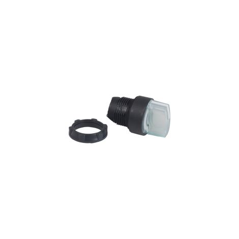 Harmony XB5 - tête bouton à manette lumineux - Ø22 - 2 pos fix - blanc - ZB5AK1213