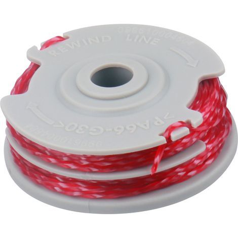 Flymo FLY021 Replacement Line Spools for Contour Mini Trim Power Trim and Revolution Brush Cutter 1.5mm (Pack of 4) (1/5)